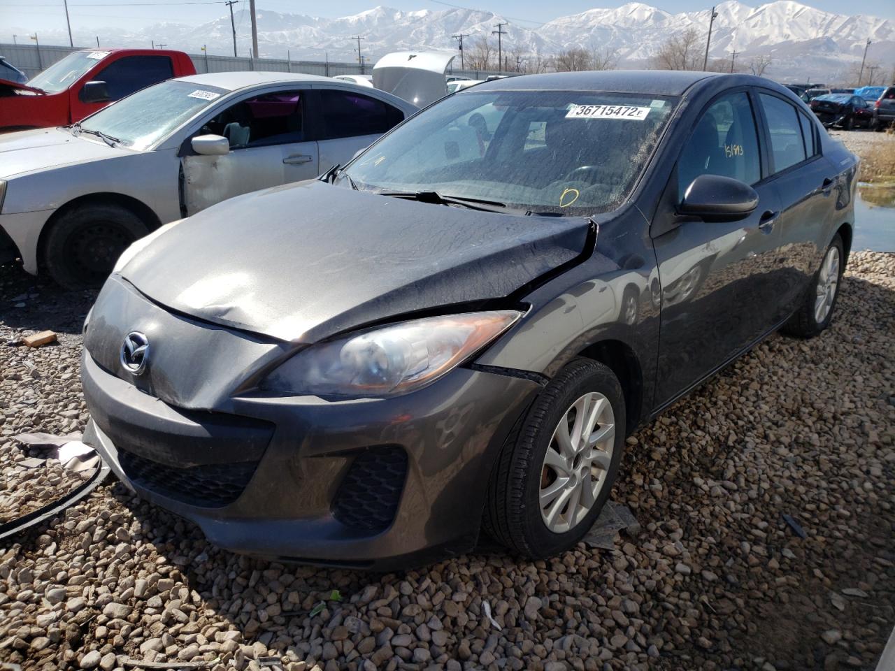 Photo 2 from auction – 2012 MAZDA 3 I with VIN JM1BL1V71C1667606