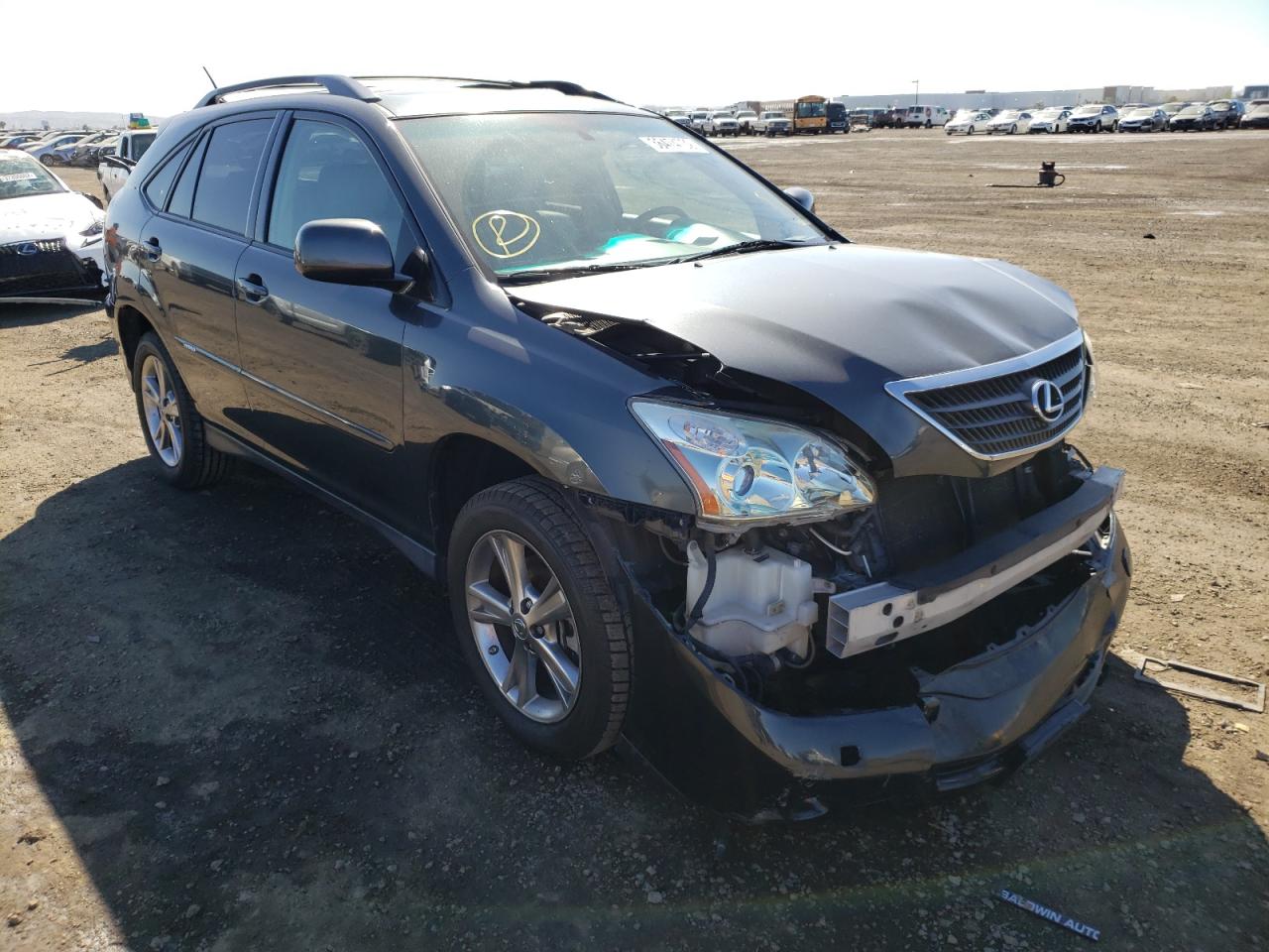 LEXUS RX 400H 2007 with VIN JTJGW31U072001628 - Photo from auction