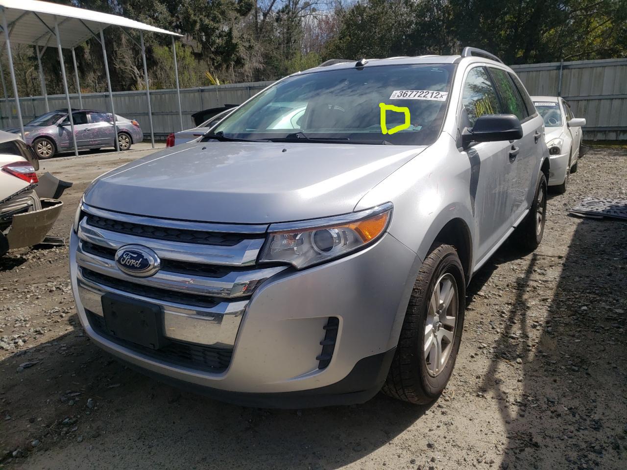 Photo 2 from auction – 2013 FORD EDGE SE with VIN 2FMDK3GC9DBA30739