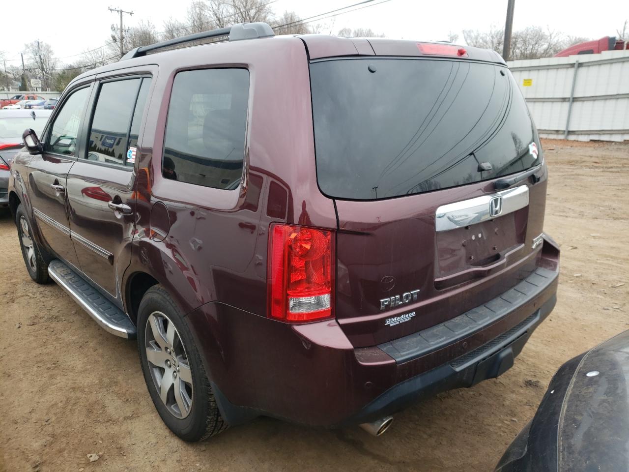 Photo 3 from auction – 2013 HONDA PILOT TOUR with VIN 5FNYF4H98DB037705