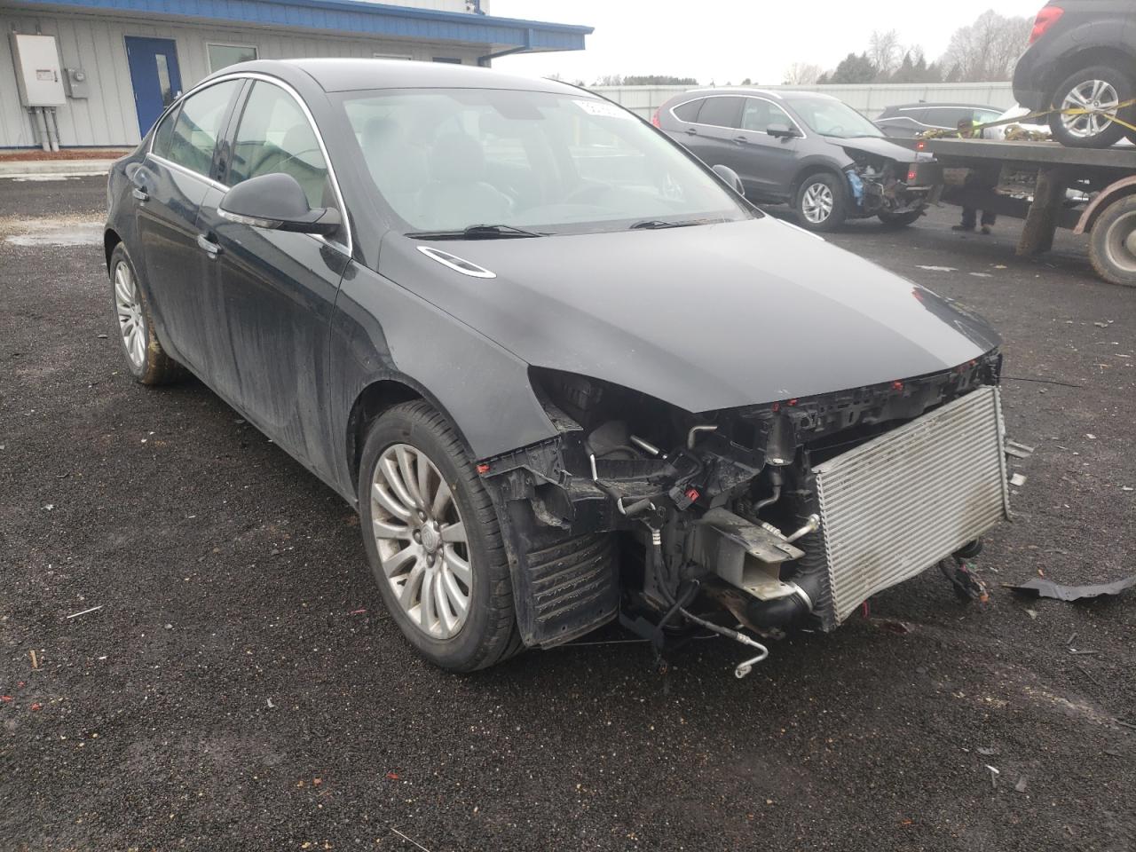 BUICK REGAL PREM 2013 with VIN 2G4GS5EV8D9142114 - Photo from auction