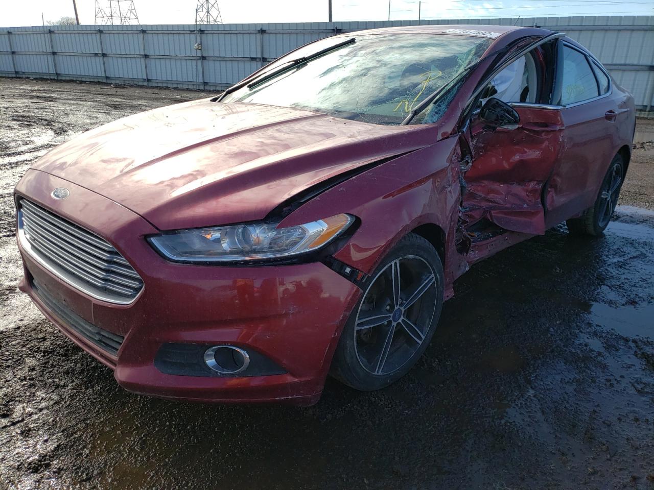 Photo 2 from auction – 2014 FORD FUSION SE with VIN 3FA6P0HD5ER120547