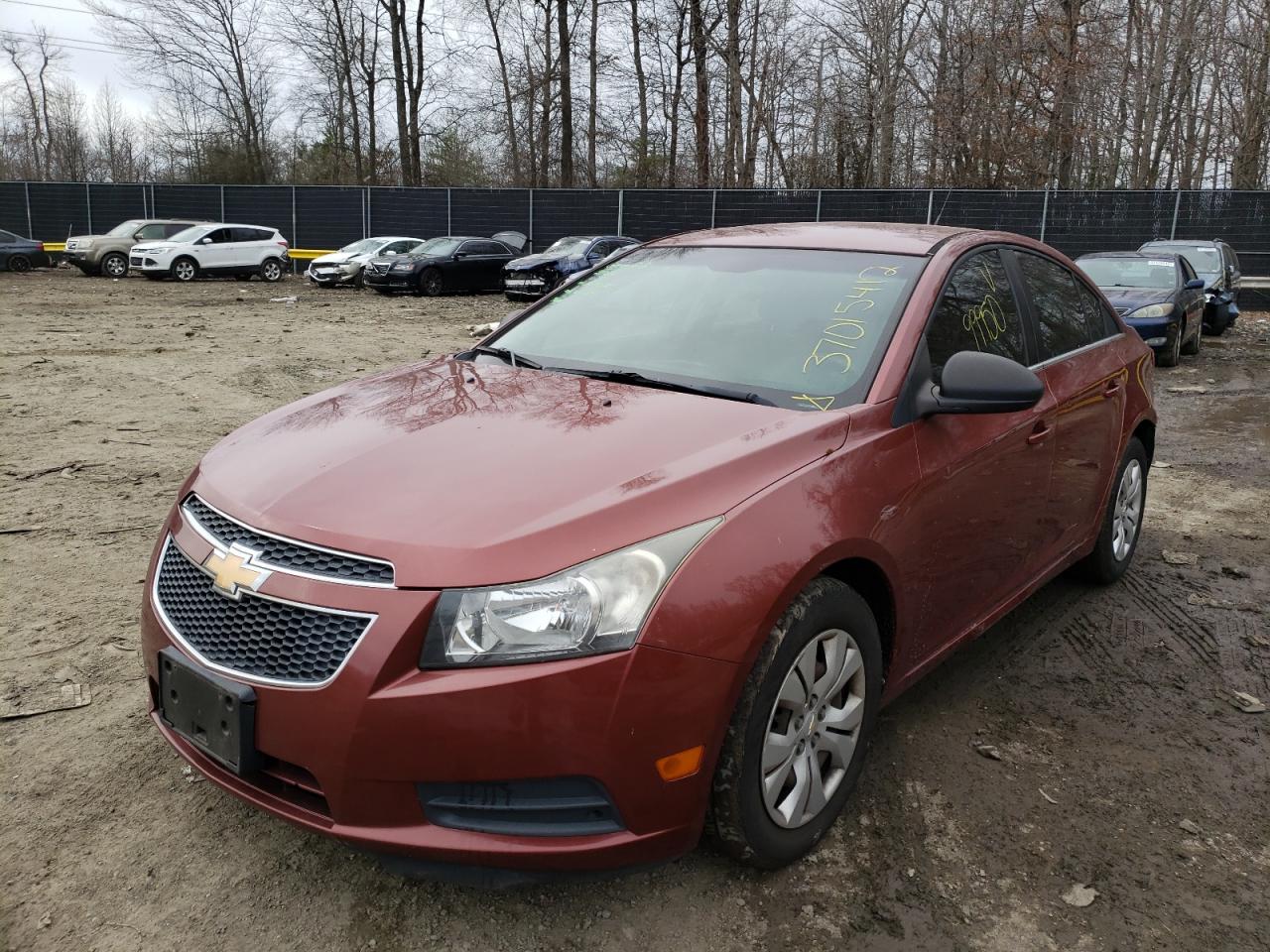 Photo 2 from auction – 2012 CHEVROLET CRUZE LS with VIN 1G1PC5SH6C7274913