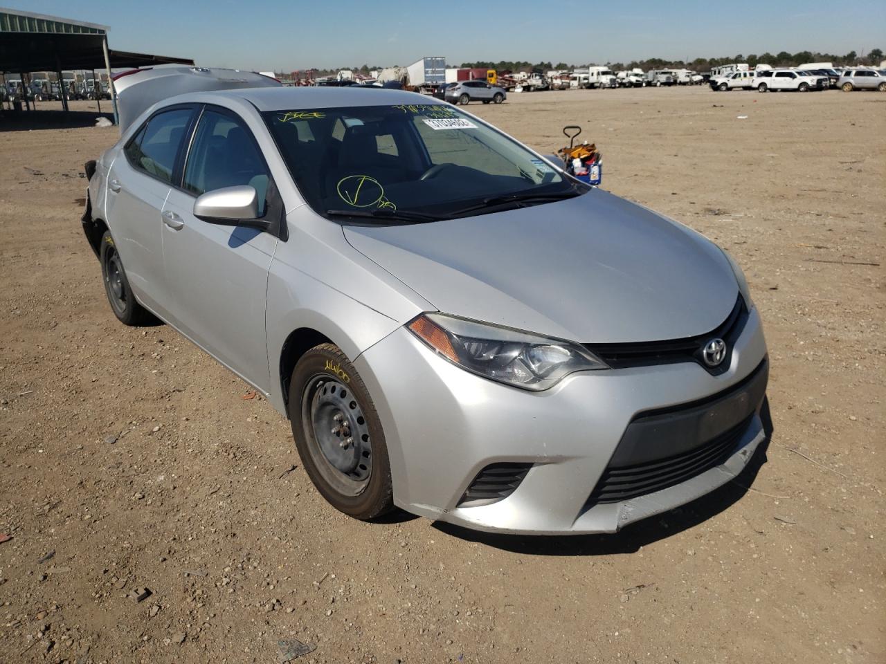 TOYOTA COROLLA L 2014 with VIN 5YFBURHE7EP138679 - Photo from auction
