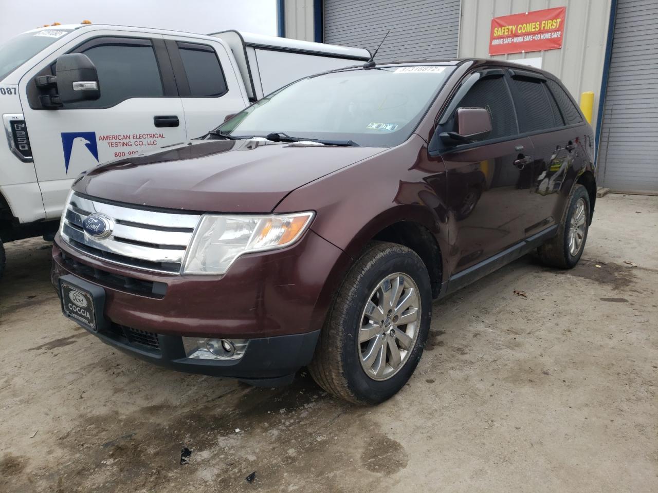 Photo 2 from auction – 2009 FORD EDGE SEL with VIN 2FMDK48C09BB05713
