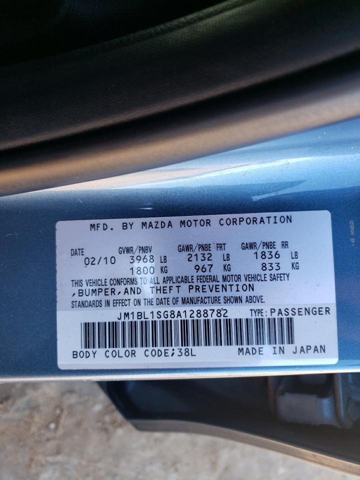 Photo 10 from auction – 2010 MAZDA 3 I with VIN JM1BL1SG8A1288782