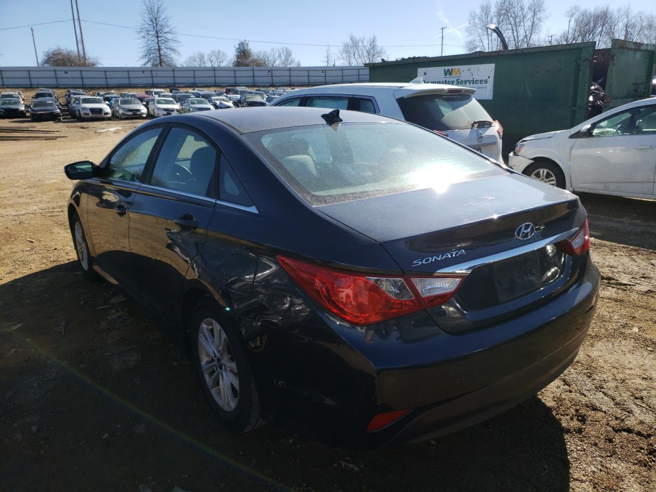 Photo 3 from auction – 2014 HYUNDAI SONATA GLS with VIN 5NPEB4AC7EH879474
