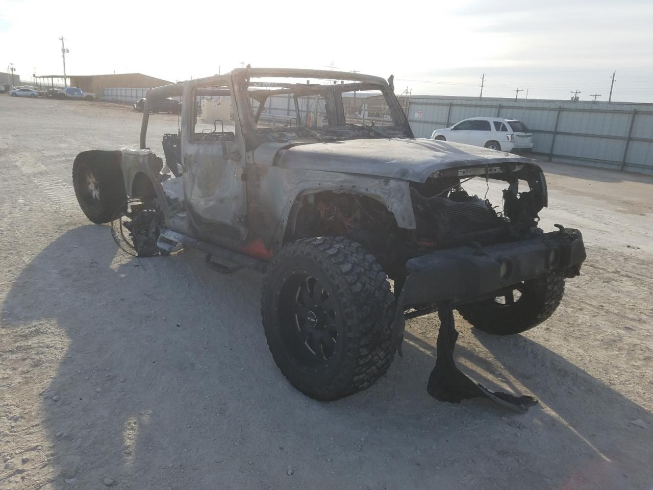 JEEP WRANGLER U 2015 with VIN 1C4BJWDG8FL754139 - Photo from auction
