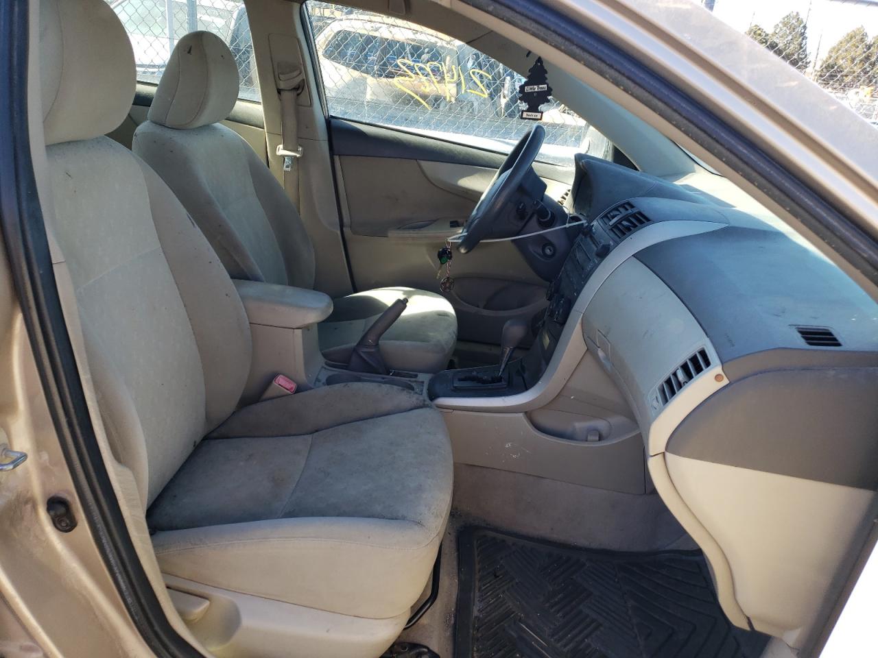 Photo 5 from auction – 2009 TOYOTA COROLLA BA with VIN 1NXBU40E29Z039397