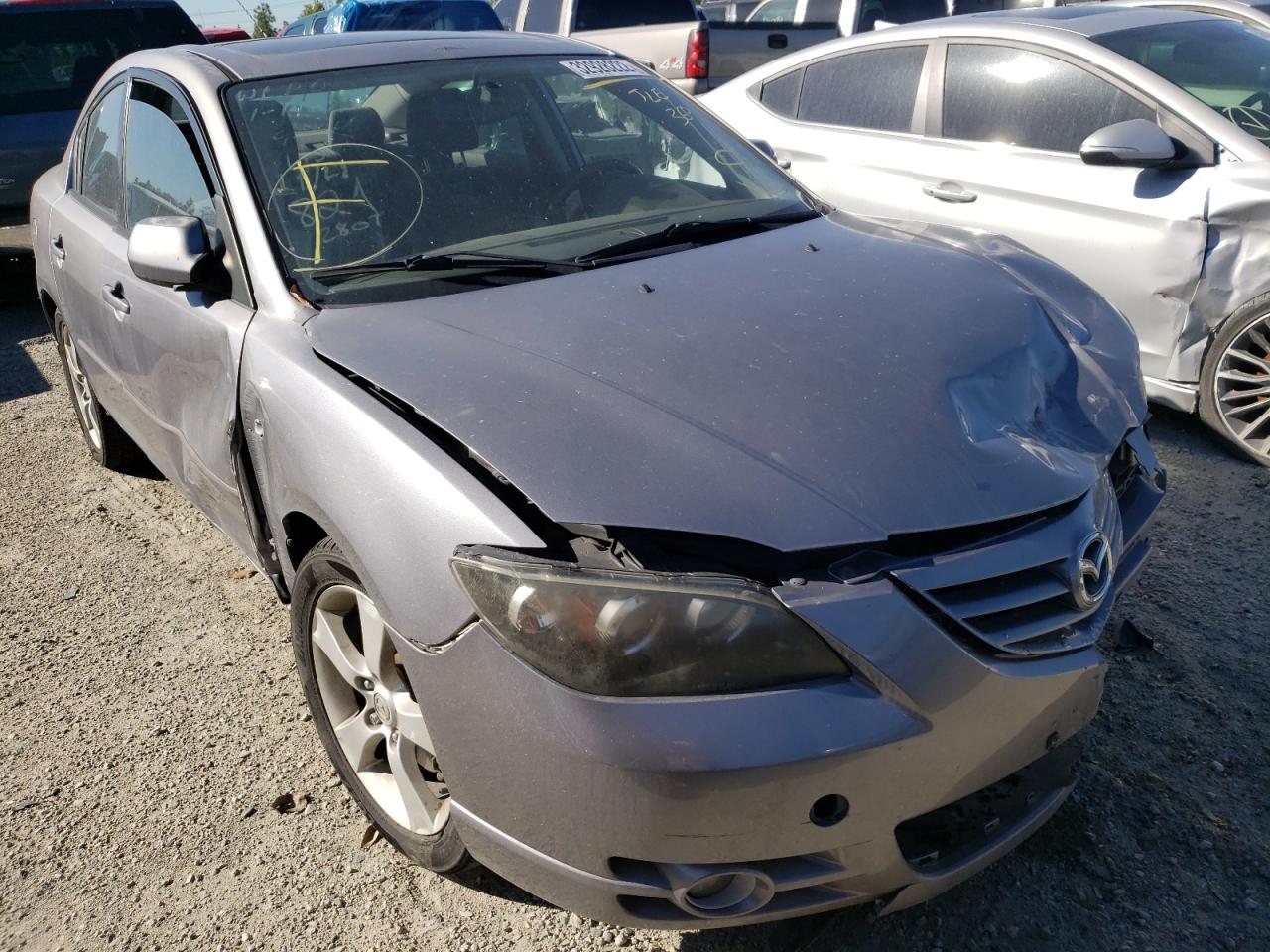 MAZDA 3 S 2005 with VIN JM1BK123851252807 - Photo from auction