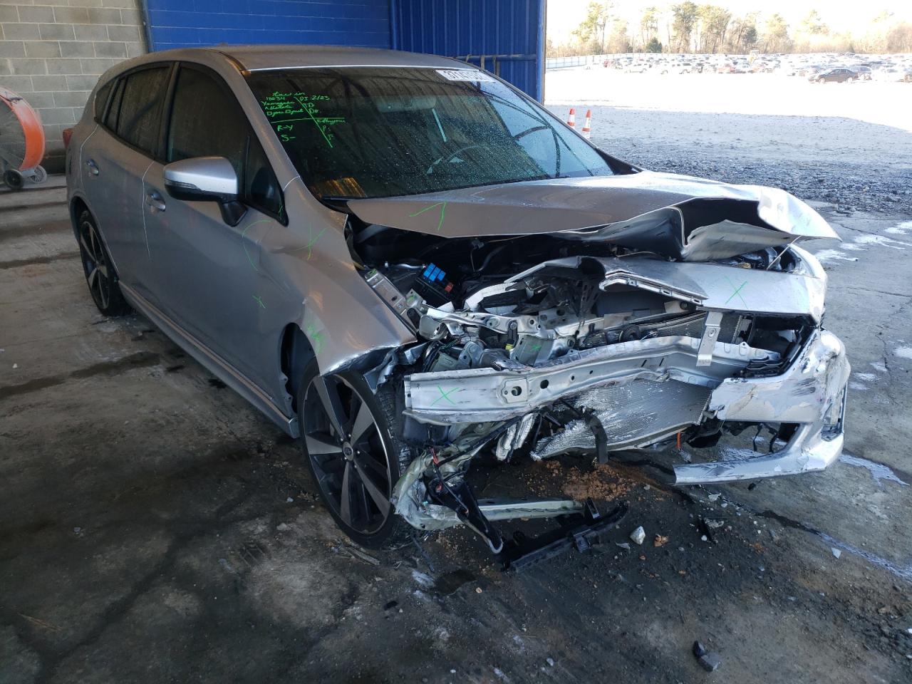 SUBARU IMPREZA SP 2018 with VIN 4S3GTAK61J1702191 - Photo from auction