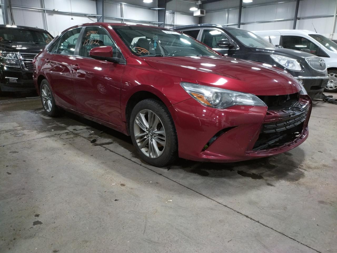 TOYOTA CAMRY LE 2016 with VIN 4T1BF1FK1GU580380 - Photo from auction