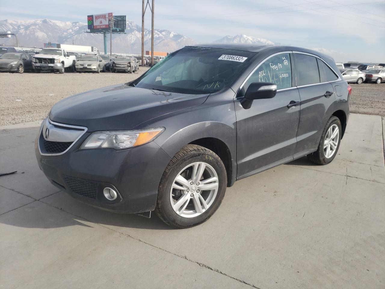 Photo 2 from auction – 2015 ACURA RDX TECHNO with VIN 5J8TB4H58FL016292
