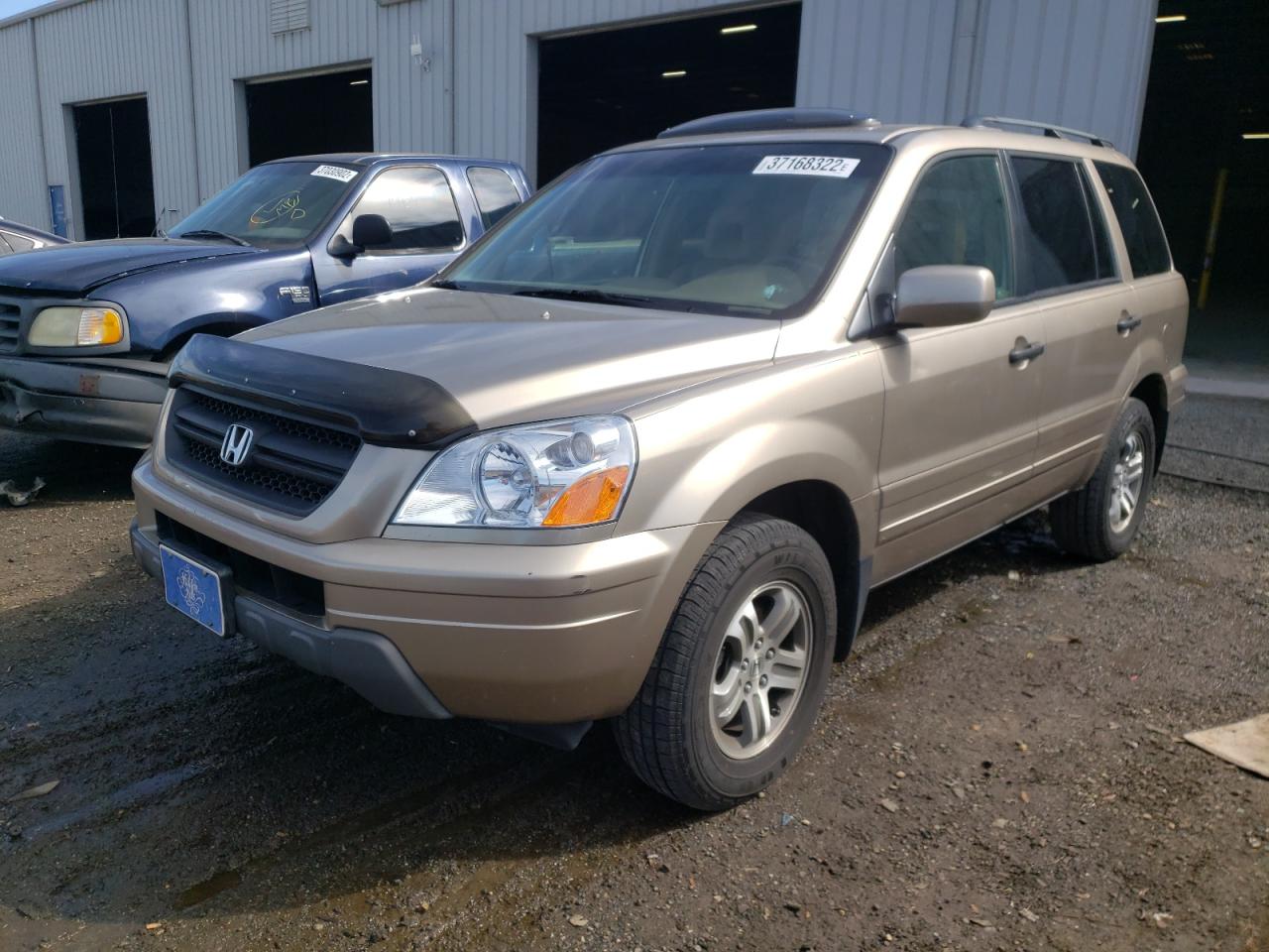 Photo 2 from auction – 2005 HONDA PILOT EXL with VIN 5FNYF185X5B053871