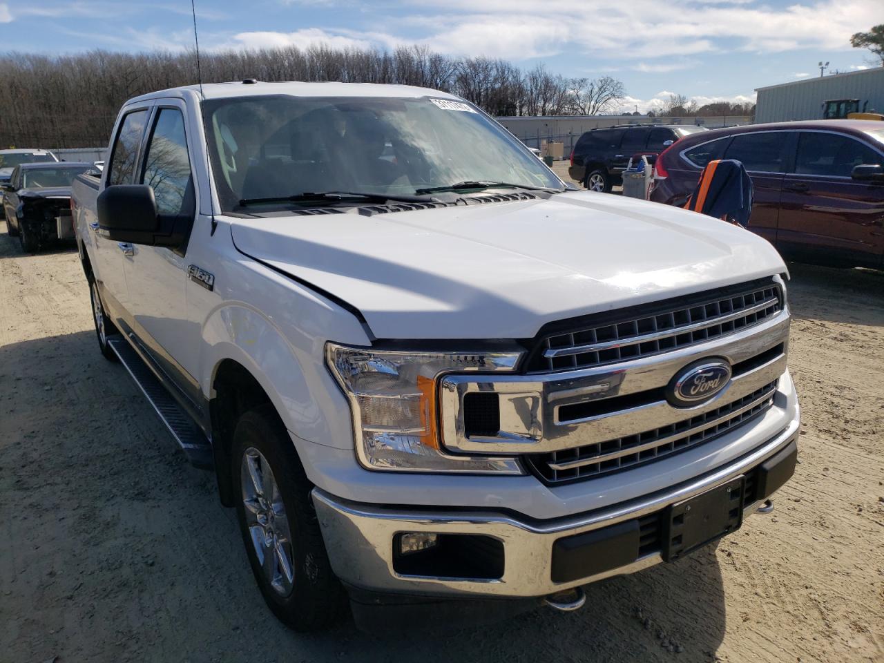 FORD F150 SUPER 2018 with VIN 1FTEW1E55JFB40431 - Photo from auction