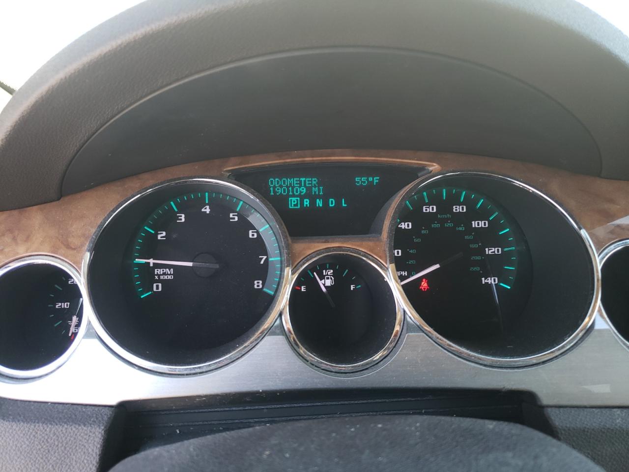 Photo 8 from auction – 2011 BUICK ENCLAVE CX with VIN 5GAKRCED6BJ360240