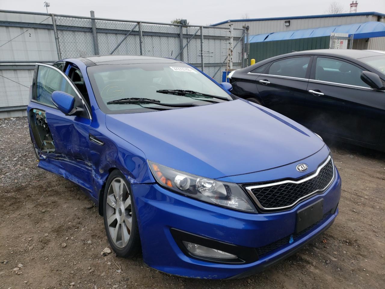 KIA OPTIMA SX 2013 with VIN 5XXGR4A65DG168221 - Photo from auction