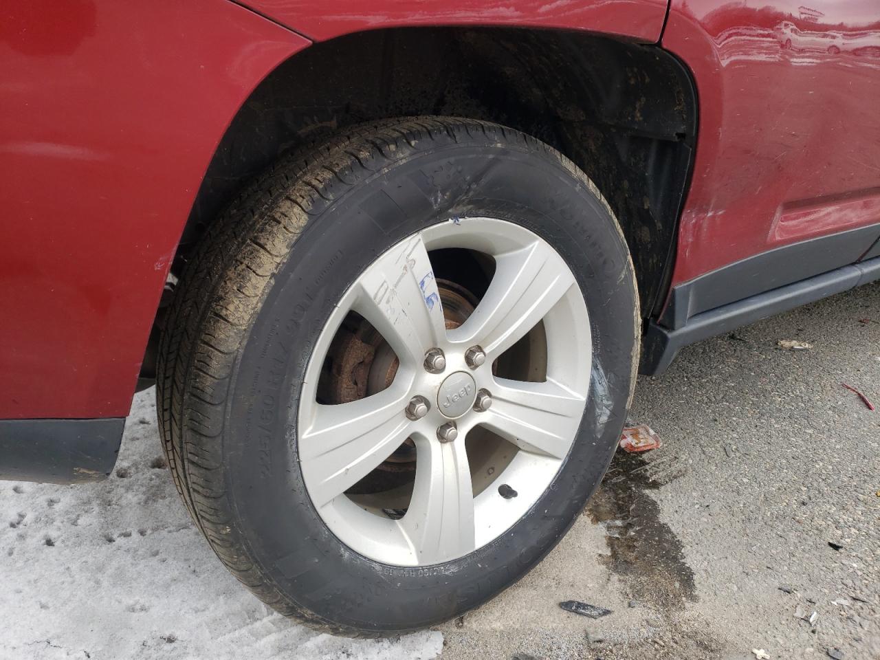 Photo 9 from auction – 2014 JEEP COMPASS SP with VIN 1C4NJDBB0ED773799