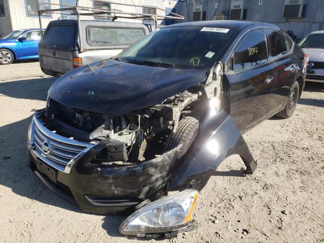 Photo 2 from auction – 2014 NISSAN SENTRA S with VIN 3N1AB7AP4EL689136
