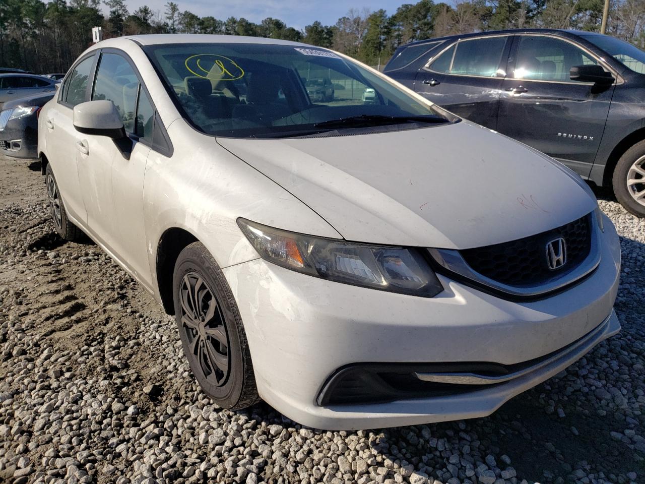 HONDA CIVIC LX 2013 with VIN 2HGFB2F56DH603637 - Photo from auction