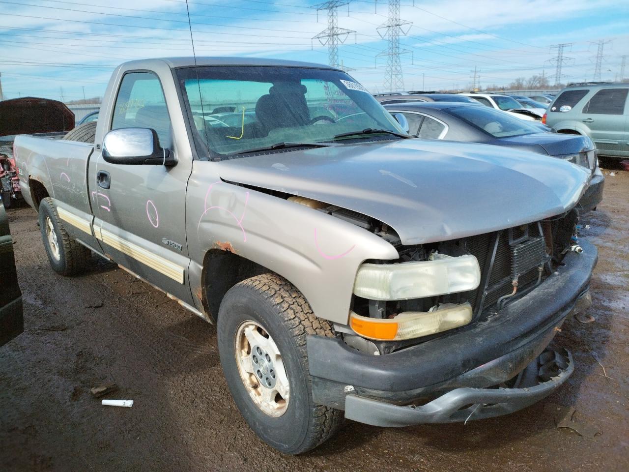 Photo 1 from auction – 2002 CHEVROLET SILVERADO with VIN 1GCEK14T52Z342312