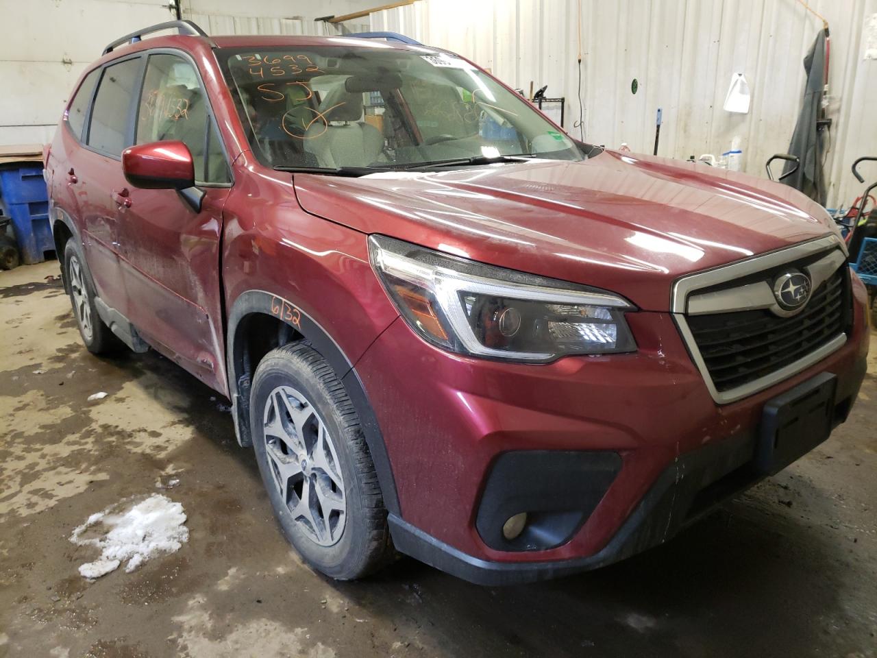 Photo 1 from auction – 2021 SUBARU FORESTER P with VIN JF2SKAFCXMH478686