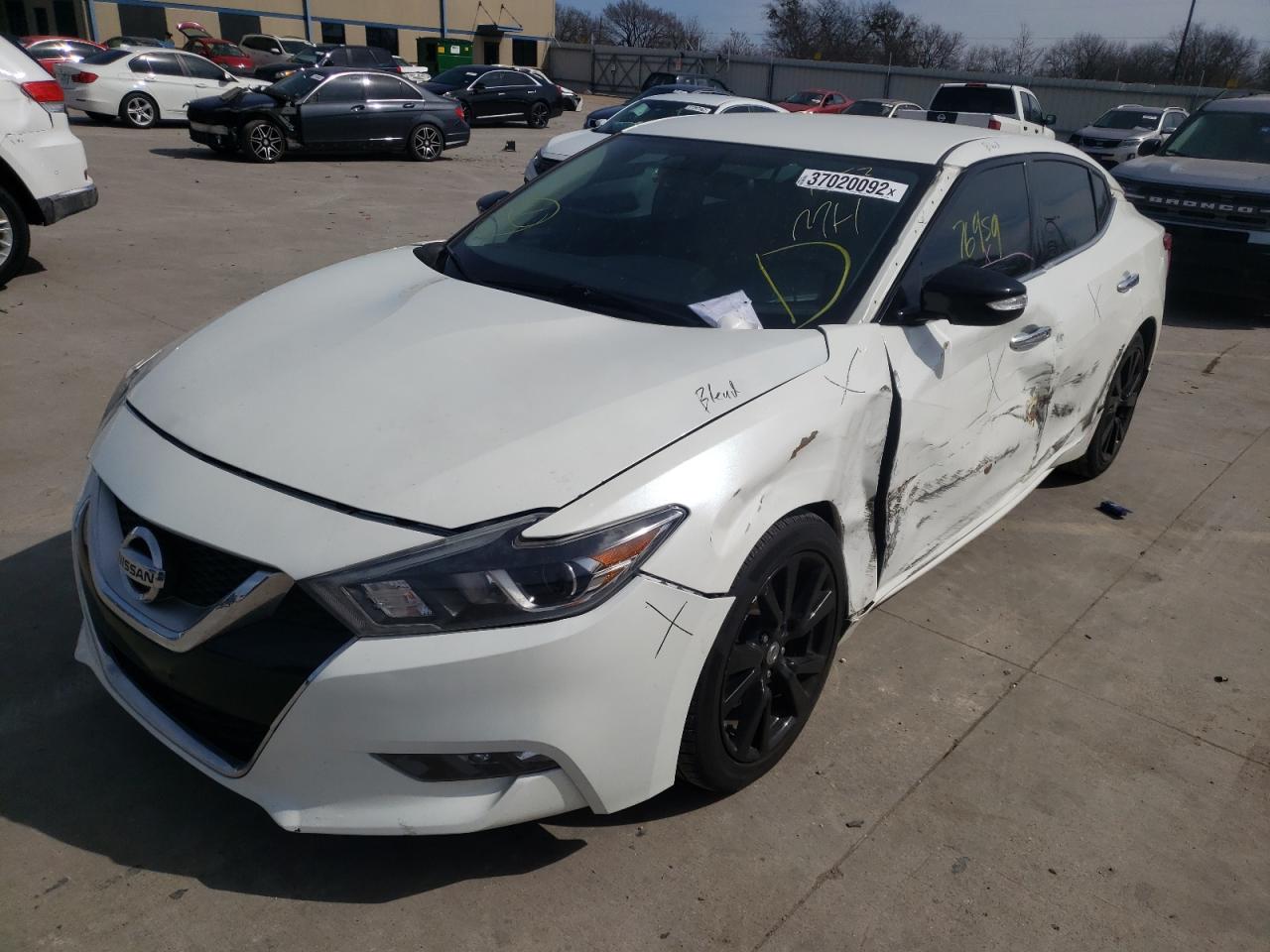 Photo 2 from auction – 2016 NISSAN MAXIMA 3.5 with VIN 1N4AA6AP8GC437856