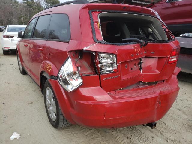 Photo 3 from auction – 2016 DODGE JOURNEY SE with VIN 3C4PDCAB4GT167091