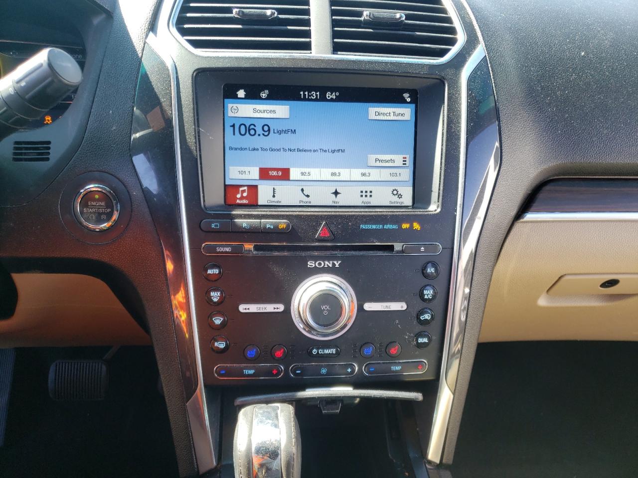 Photo 9 from auction – 2017 FORD EXPLORER L with VIN 1FM5K7F86HGB19062