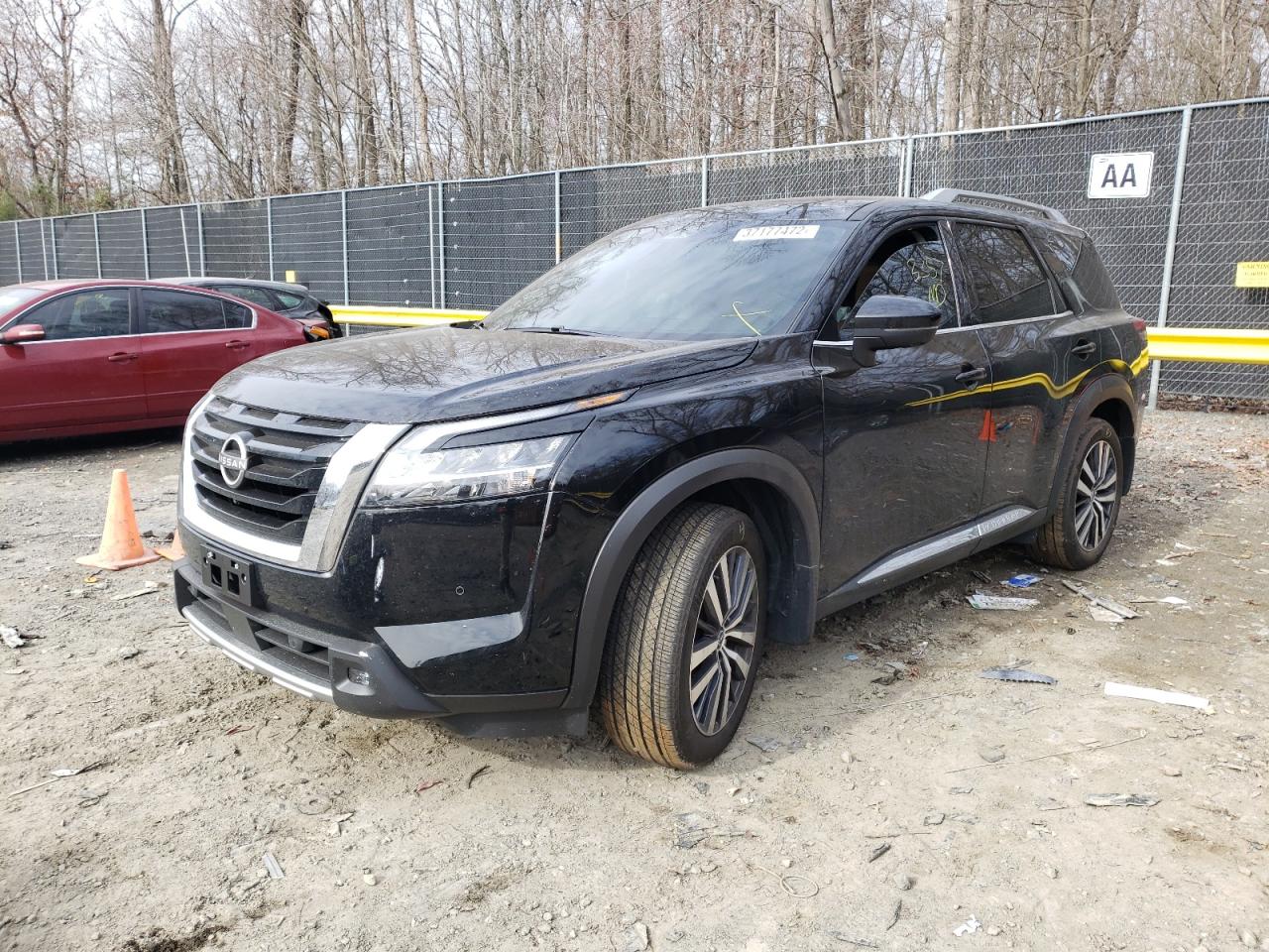Photo 2 from auction – 2022 NISSAN PATHFINDER with VIN 5N1DR3DK9NC211249