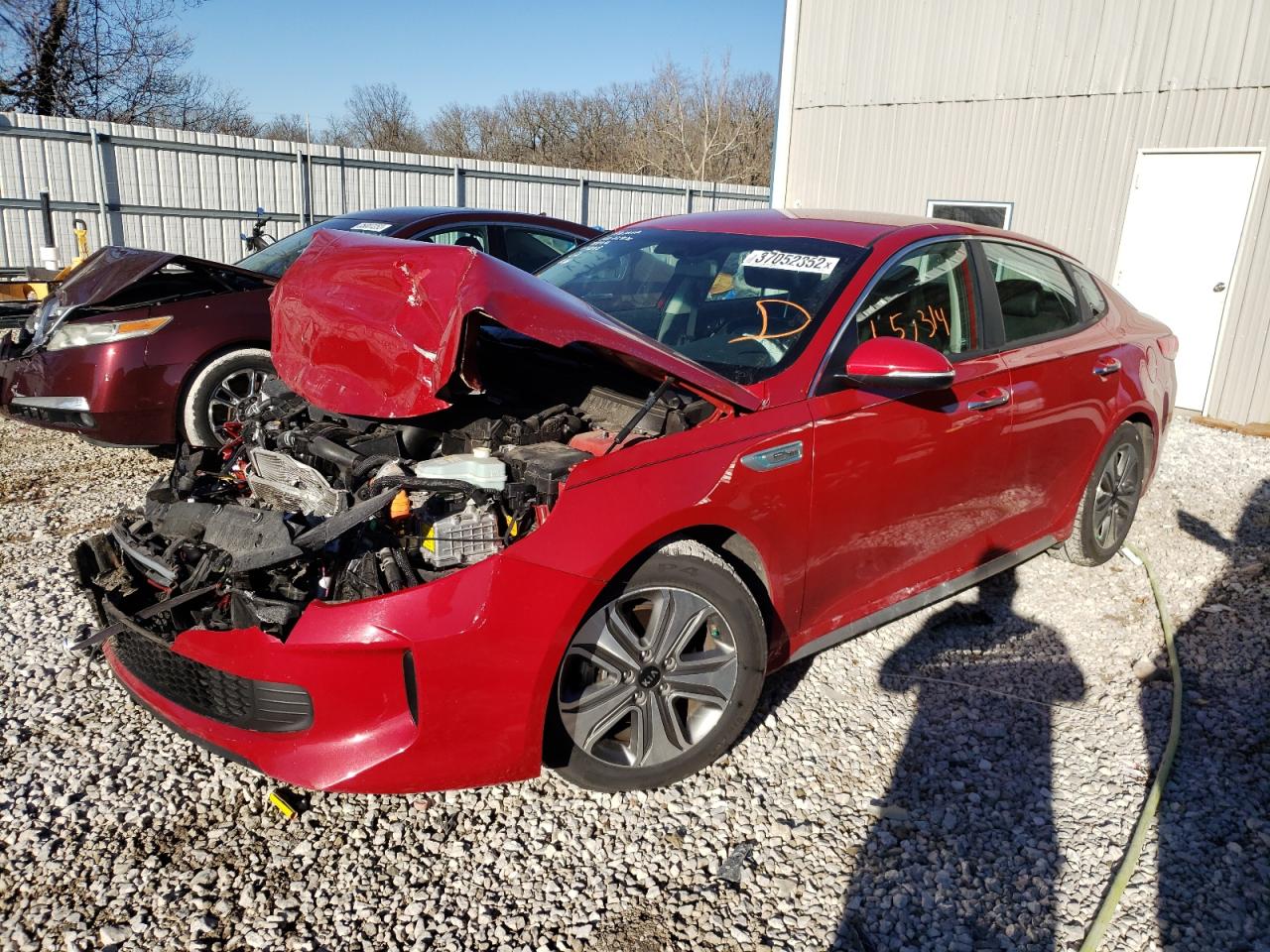 Photo 2 from auction – 2018 KIA OPTIMA HYB with VIN KNAGU4LE0J5024298