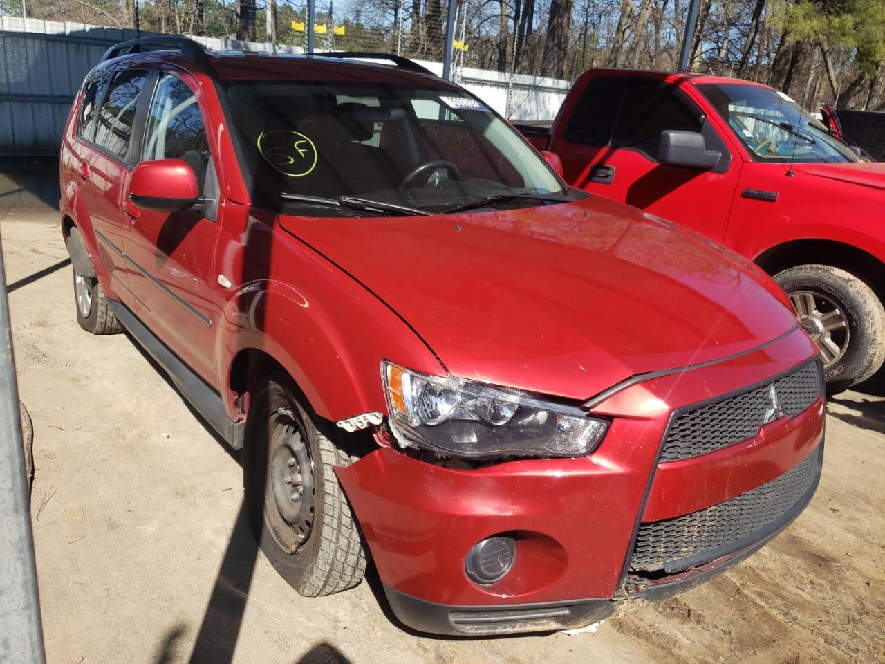 MITSUBISHI OUTLANDER 2012 with VIN JA4AS2AW6CU008611 - Photo from auction