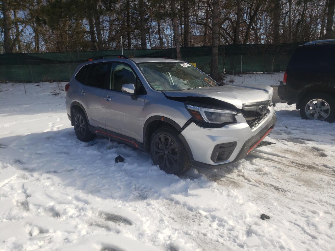 SUBARU FORESTER S 2021 with VIN JF2SKARCXMH456148 - Photo from auction