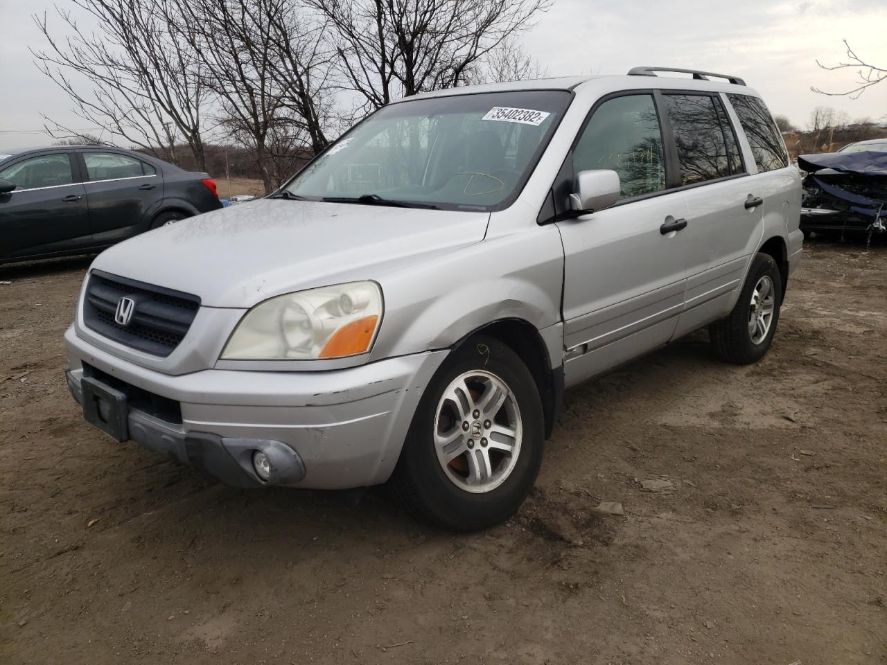 Photo 2 from auction – 2005 HONDA PILOT EXL with VIN 5FNYF18575B020746