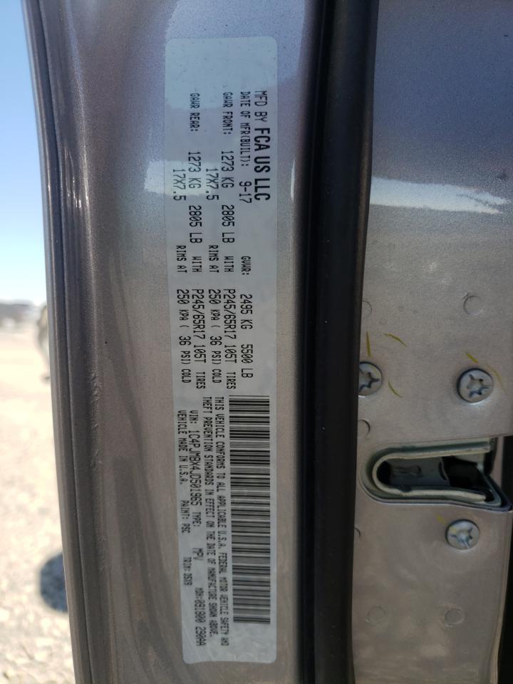 Photo 10 from auction – 2018 JEEP CHEROKEE T with VIN 1C4PJMBX4JD501965