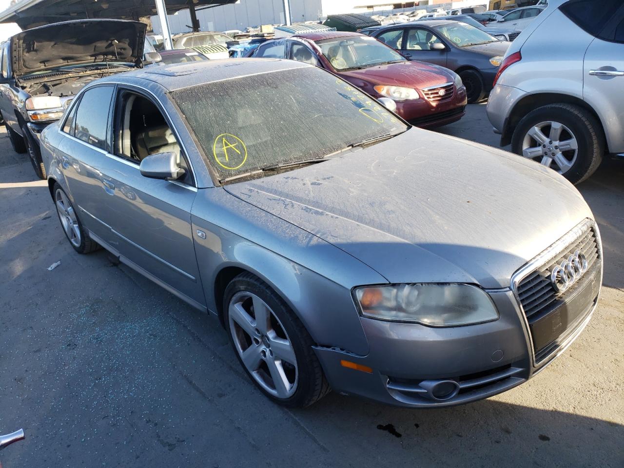 AUDI A4 S-LINE 2006 with VIN WAUEF78E66A207070 - Photo from auction