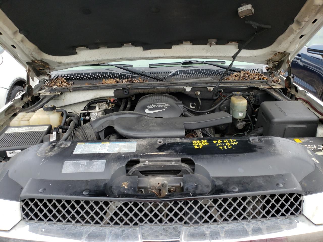 Photo 7 from auction – 2002 CHEVROLET AVALANCHE with VIN 3GNEK13T92G177678