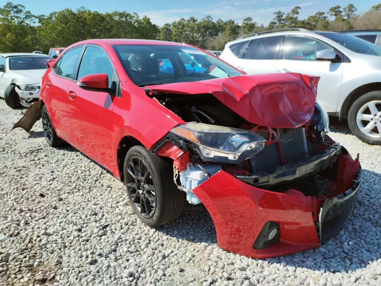 TOYOTA COROLLA L 2016 with VIN 2T1BURHE2GC564248 - Photo from auction