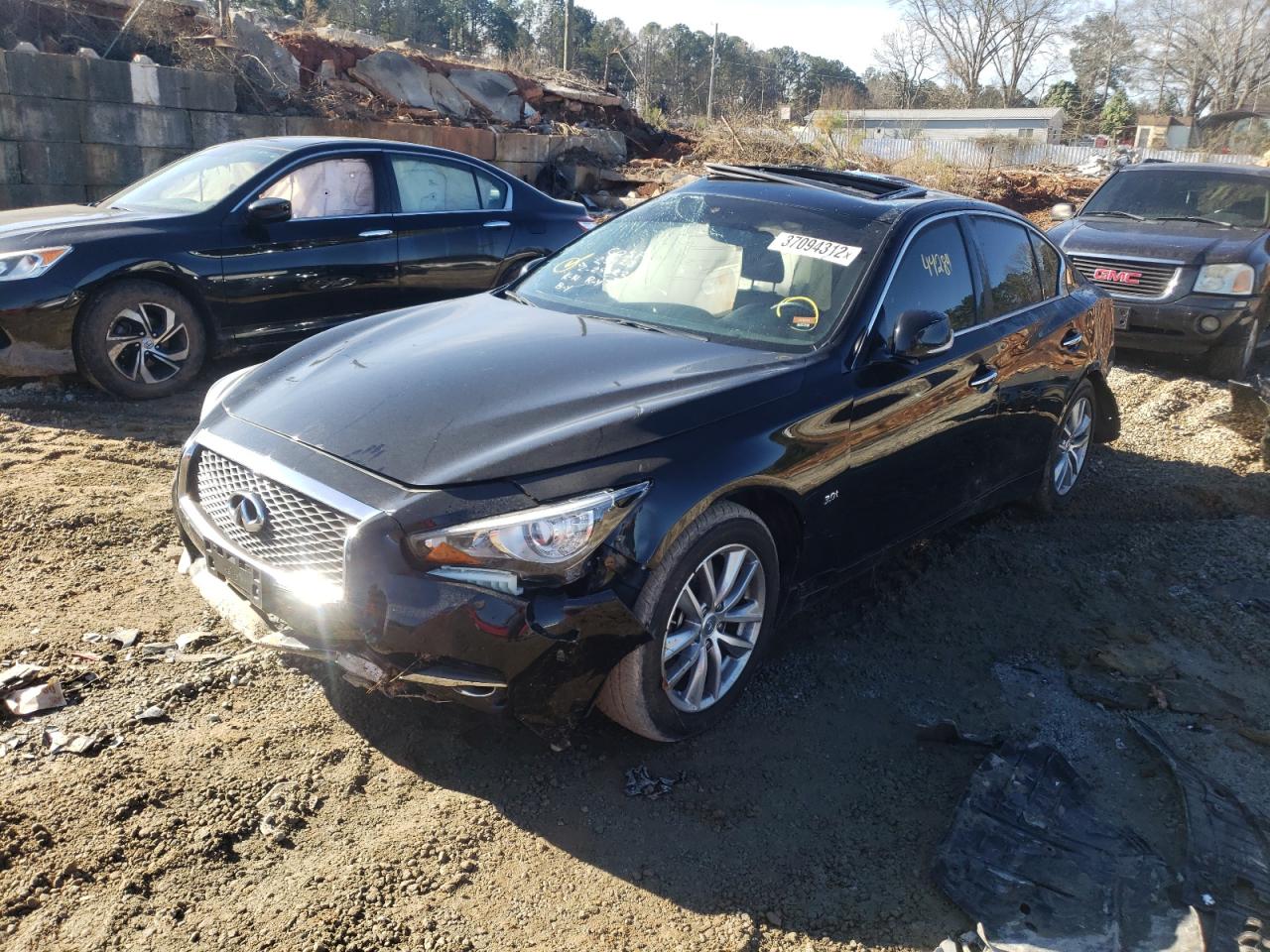Photo 2 from auction – 2017 INFINITI Q50 PREMIU with VIN JN1EV7AP3HM744145