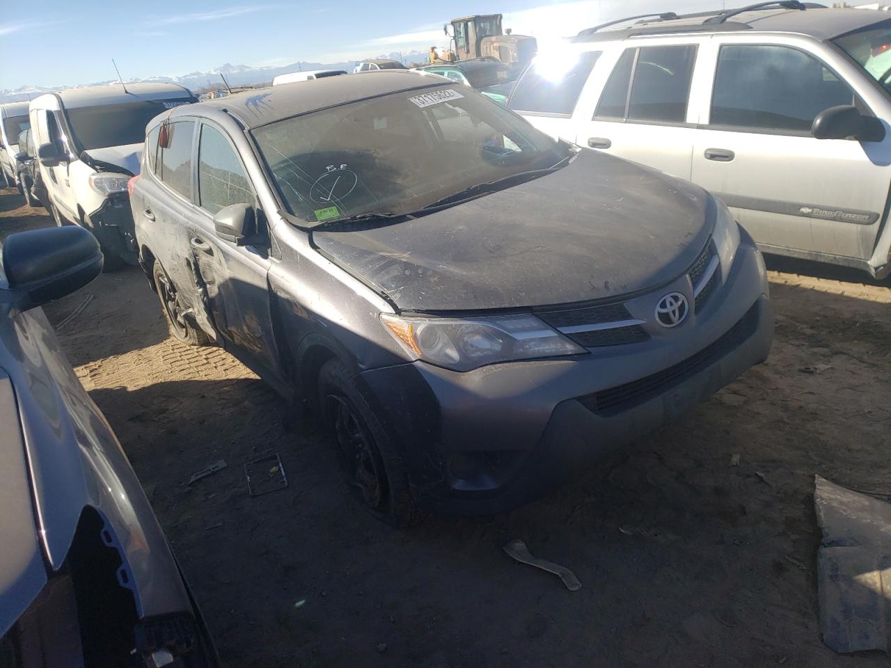 TOYOTA RAV4 LE 2015 with VIN 2T3BFREV9FW248252 - Photo from auction