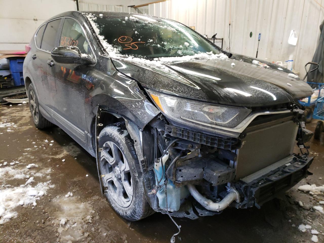 Photo 1 from auction – 2018 HONDA CR-V EXL with VIN 7FARW2H83JE079229