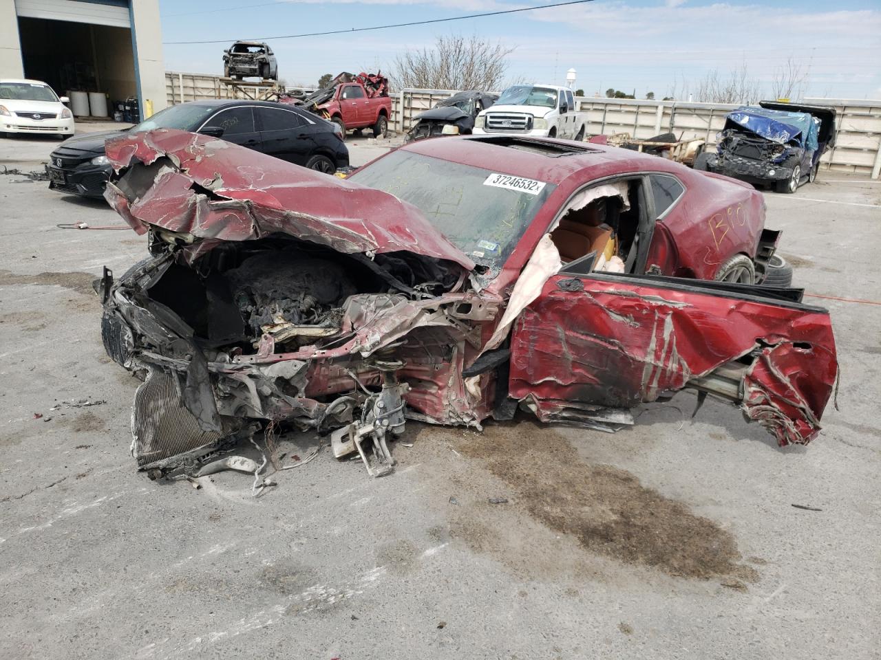 Photo 2 from auction – 2019 CHEVROLET CAMARO LT with VIN 1G1FD1RS5K0144700