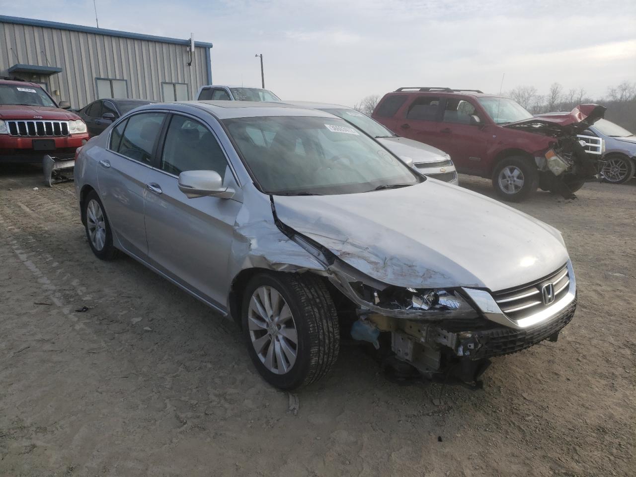 HONDA ACCORD EX 2014 with VIN 1HGCR2F73EA077385 - Photo from auction