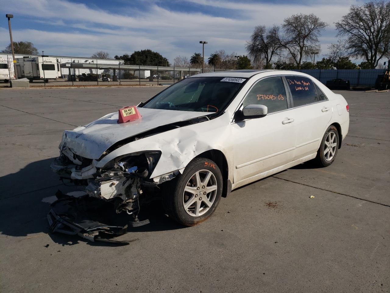 Photo 2 from auction – 2003 HONDA ACCORD with VIN 1HGCM66573A076953