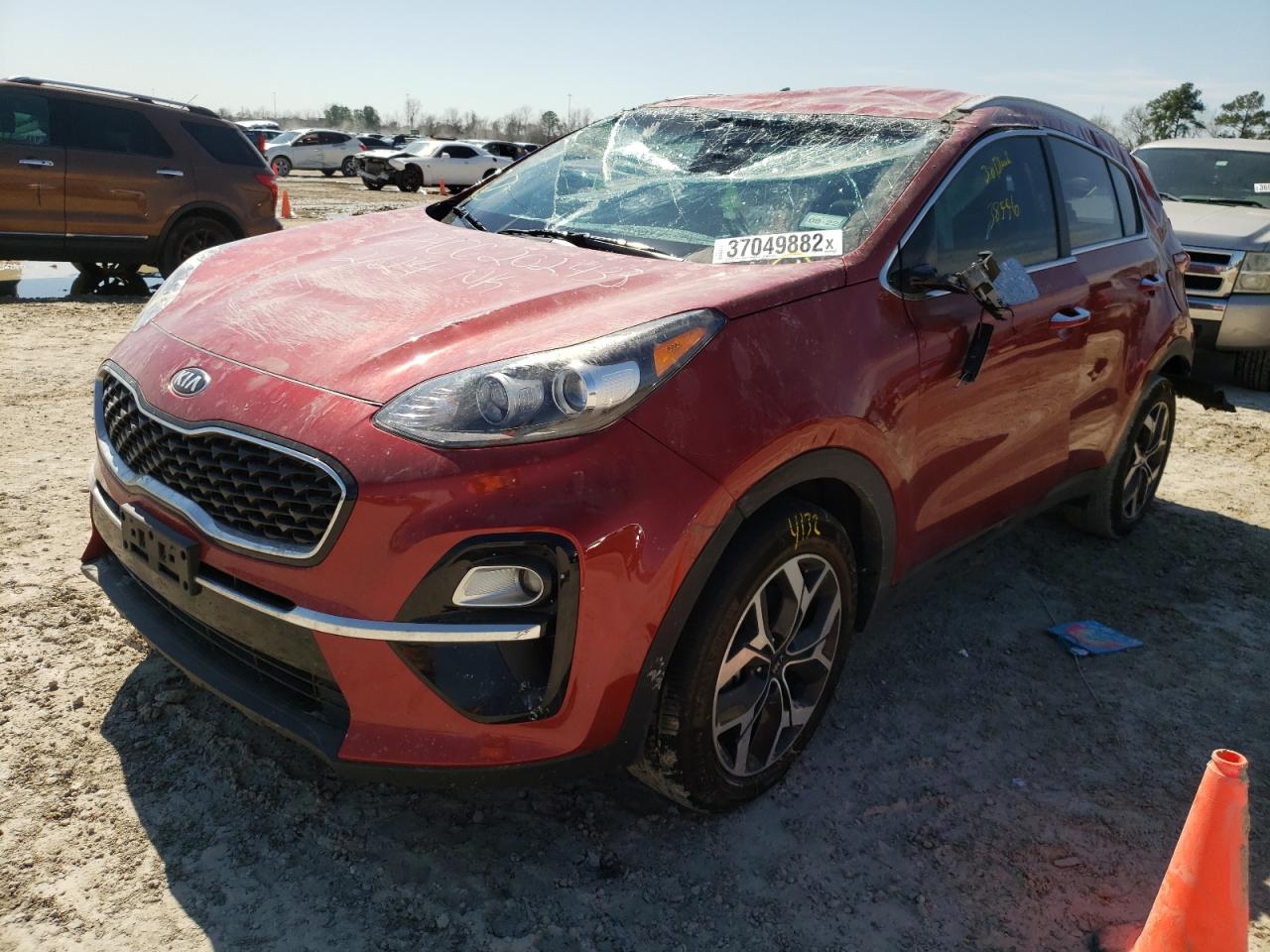 Photo 2 from auction – 2021 KIA SPORTAGE E with VIN KNDPN3AC0M7853229