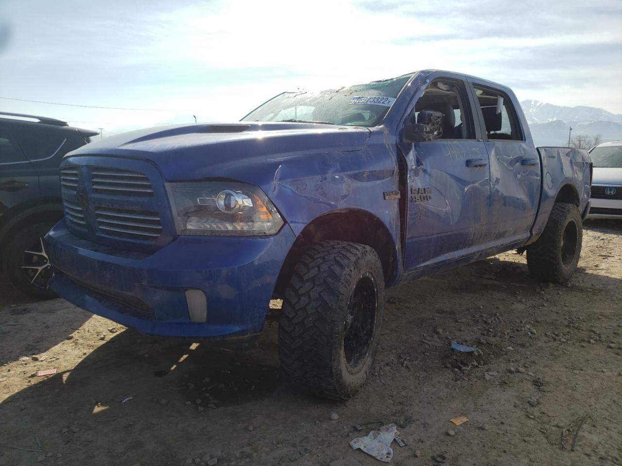 Photo 2 from auction – 2017 RAM 1500 SPORT with VIN 1C6RR7MT6HS857957