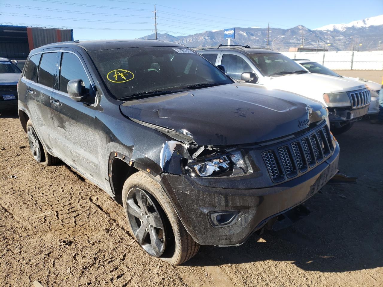 JEEP GRAND CHER 2015 with VIN 1C4RJFAG3FC835200 - Photo from auction