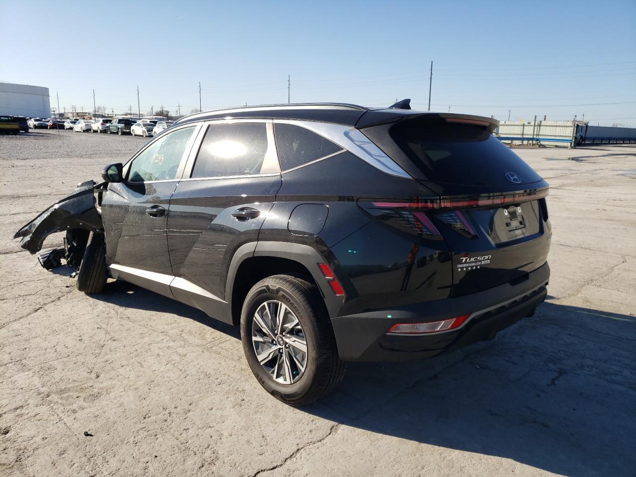 Photo 3 from auction – 2022 HYUNDAI TUCSON BLU with VIN KM8JBCA12NU012797
