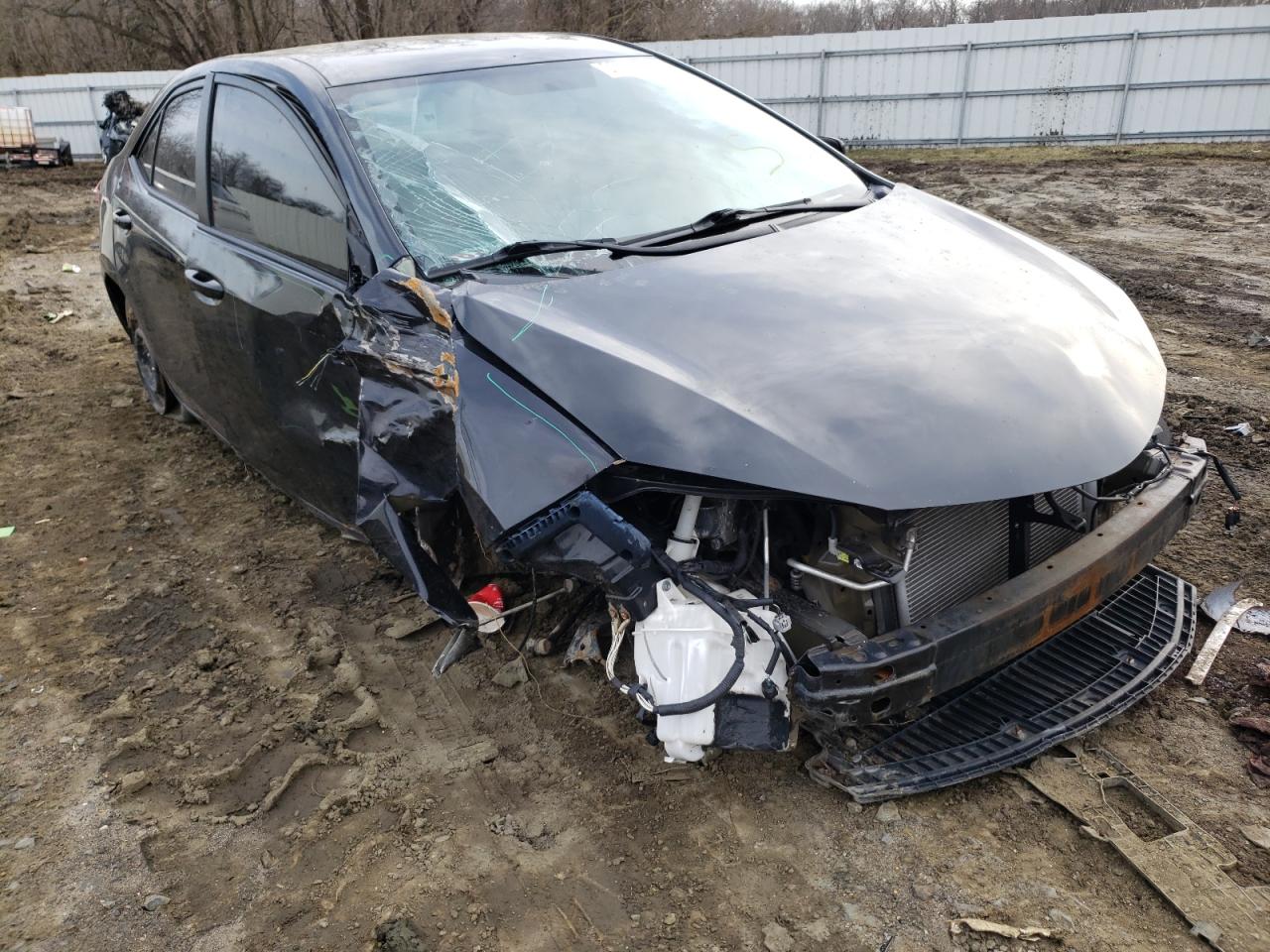 TOYOTA COROLLA L 2014 with VIN 5YFBURHE6EP077650 - Photo from auction