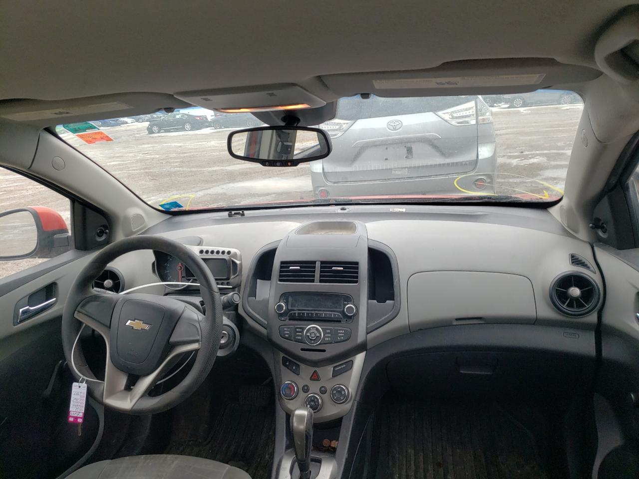 Photo 9 from auction – 2012 CHEVROLET SONIC LS with VIN 1G1JA5SH6C4216927